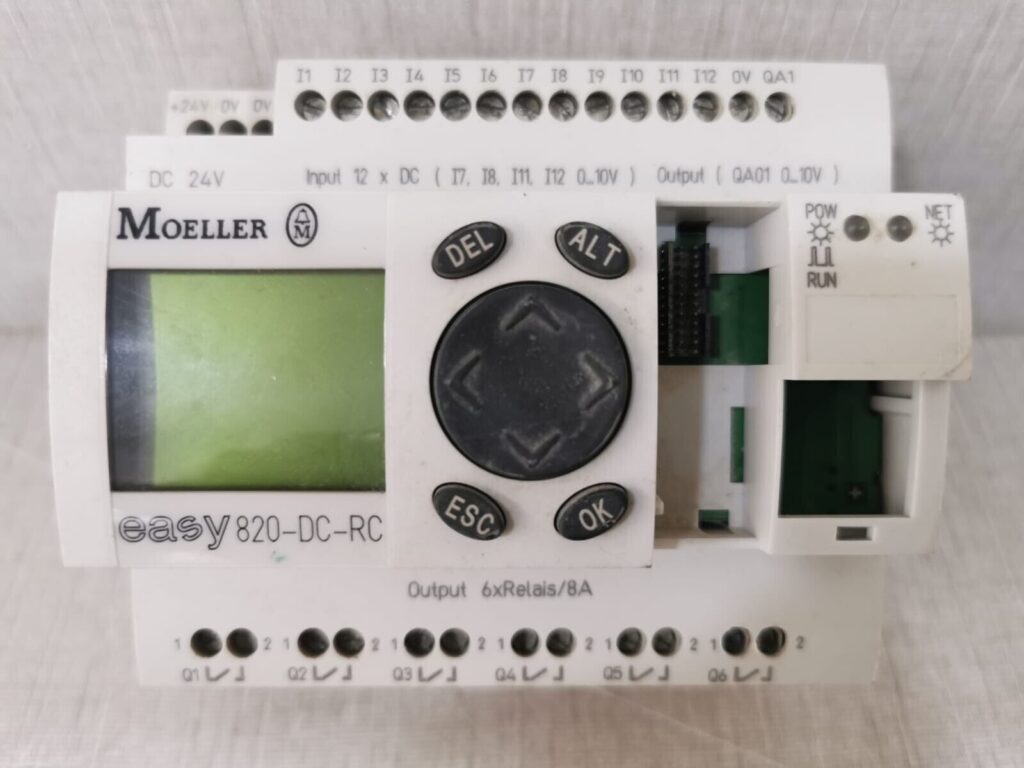 Used Moeller Easy Dc Rc Control Relay Missing Top Cover Orbit