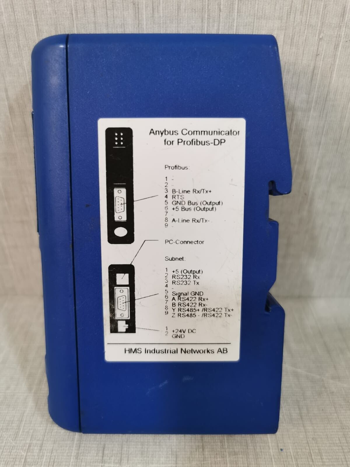 Used Hms Abc Pdp Ab B Anybus Communicator For Profibus Dp Orbit