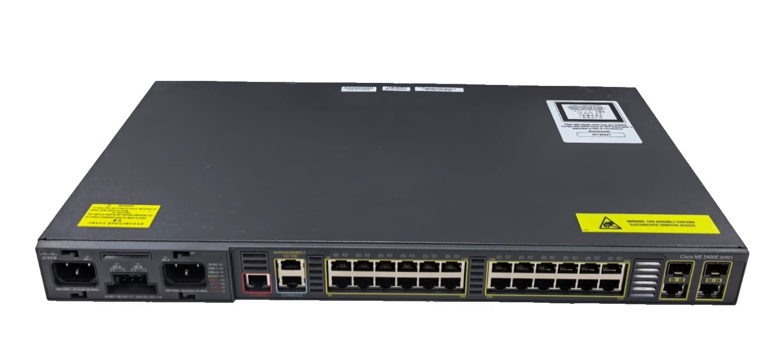 CISCO ME 3400E/ME-3400E-24TS-M ETHERNET ACCESS SWITCH