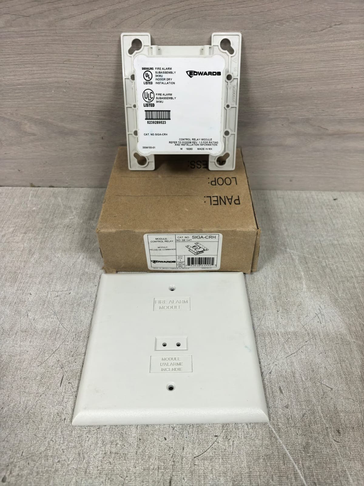 EDWARDS SIGA-CRH CONTROL RELAY MODULE