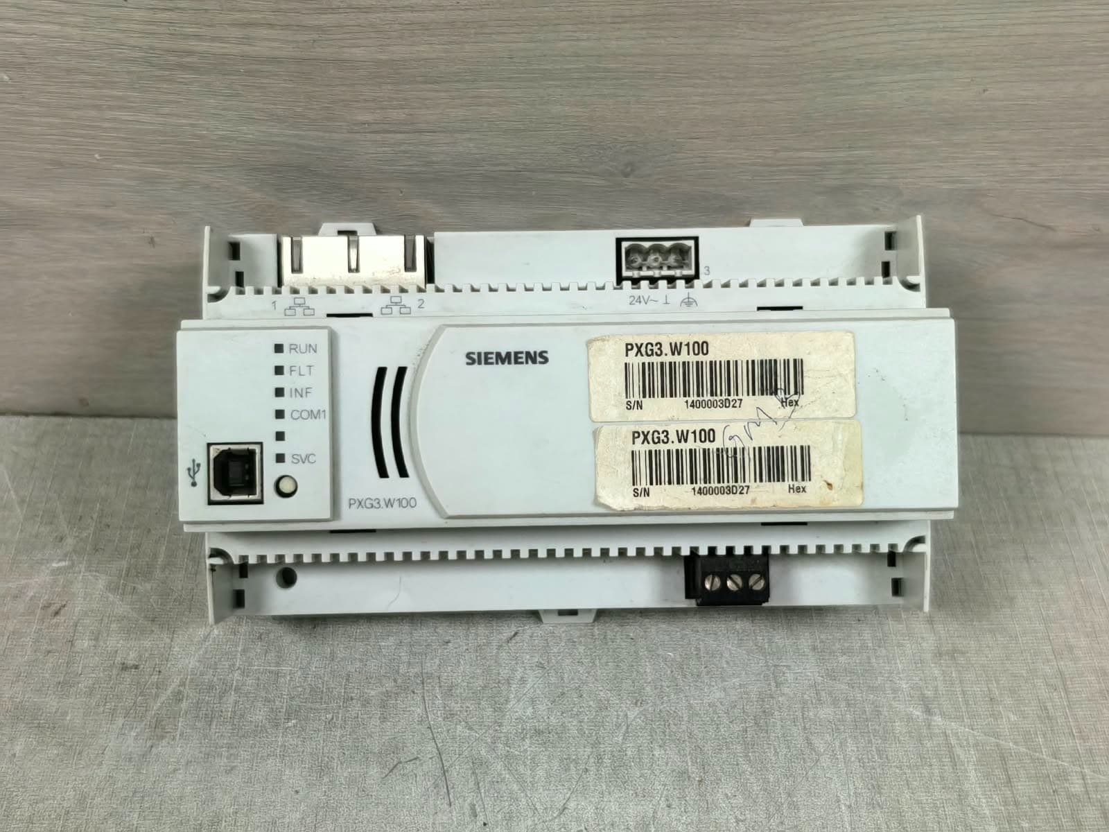 SIEMENS PXG3.W100 BACNET/IP WEB INTEFACE 24V