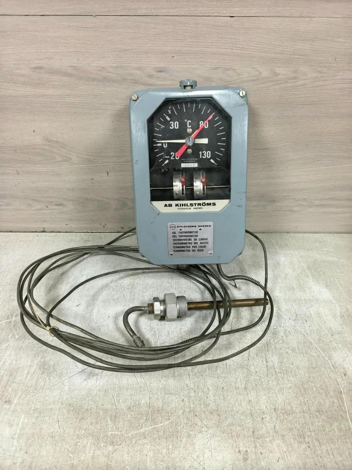 AB KIHLSTROMS 6852 OIL THERMOMETER