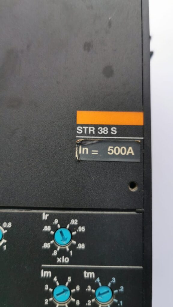 USED MERLIN GERIN STR38S ELECTRIC TRIP CONTROL CIRCUIT BREAKER STR 38 S ...