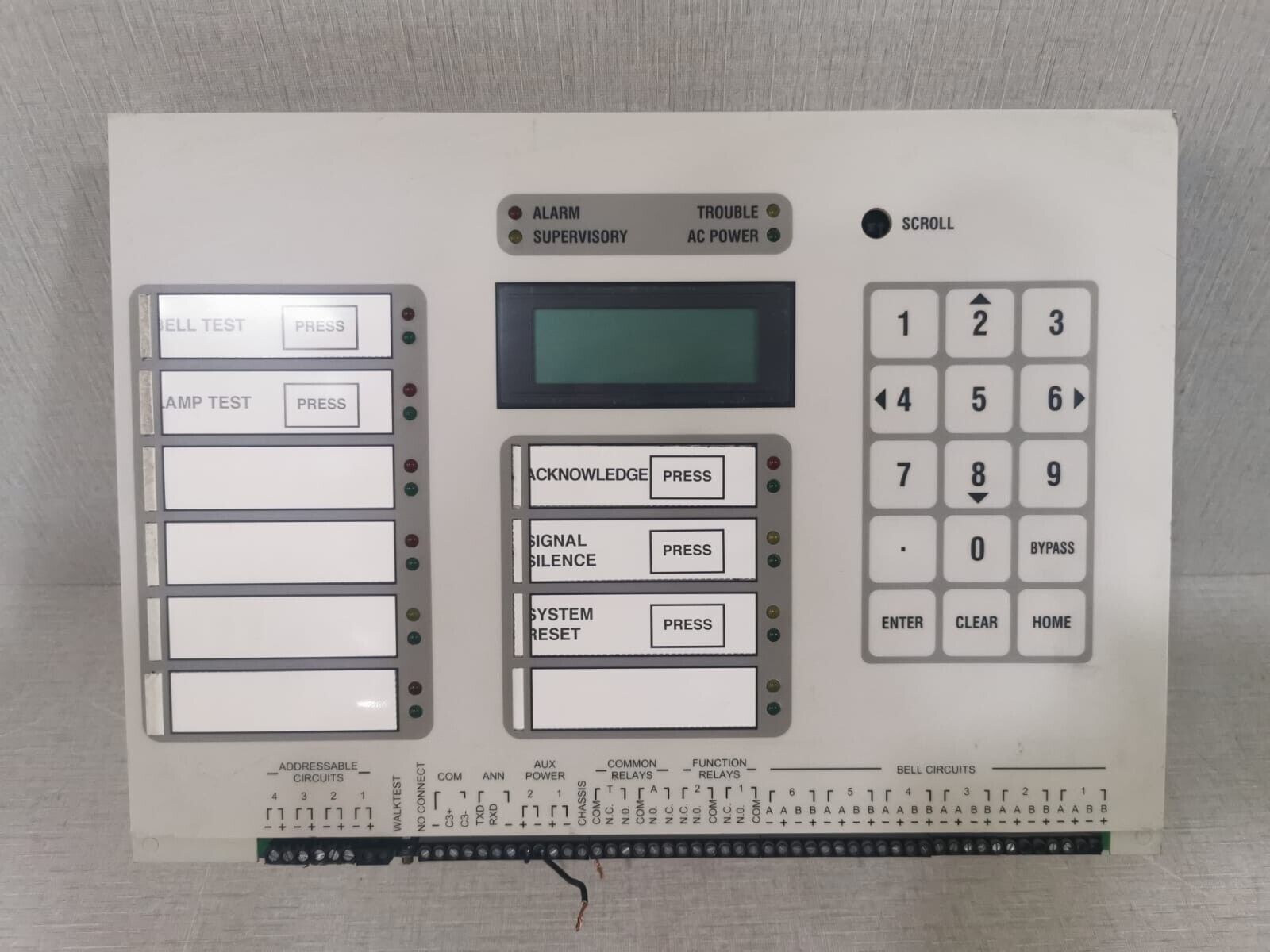 Used Harrington Signal Inc. HS-3400-B Fire Alarm Panel - Orbit Surplus